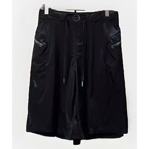 Mens Hylete‎ Nylon Blend Shorts Sz XS 10.5" Ins Zip Pockets CrossFit No Flaws